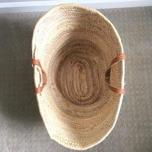 Handwoven Large Tote, storage tote, beach bag,